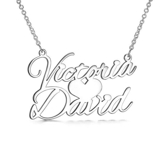 Customized Name/ Heart Necklace