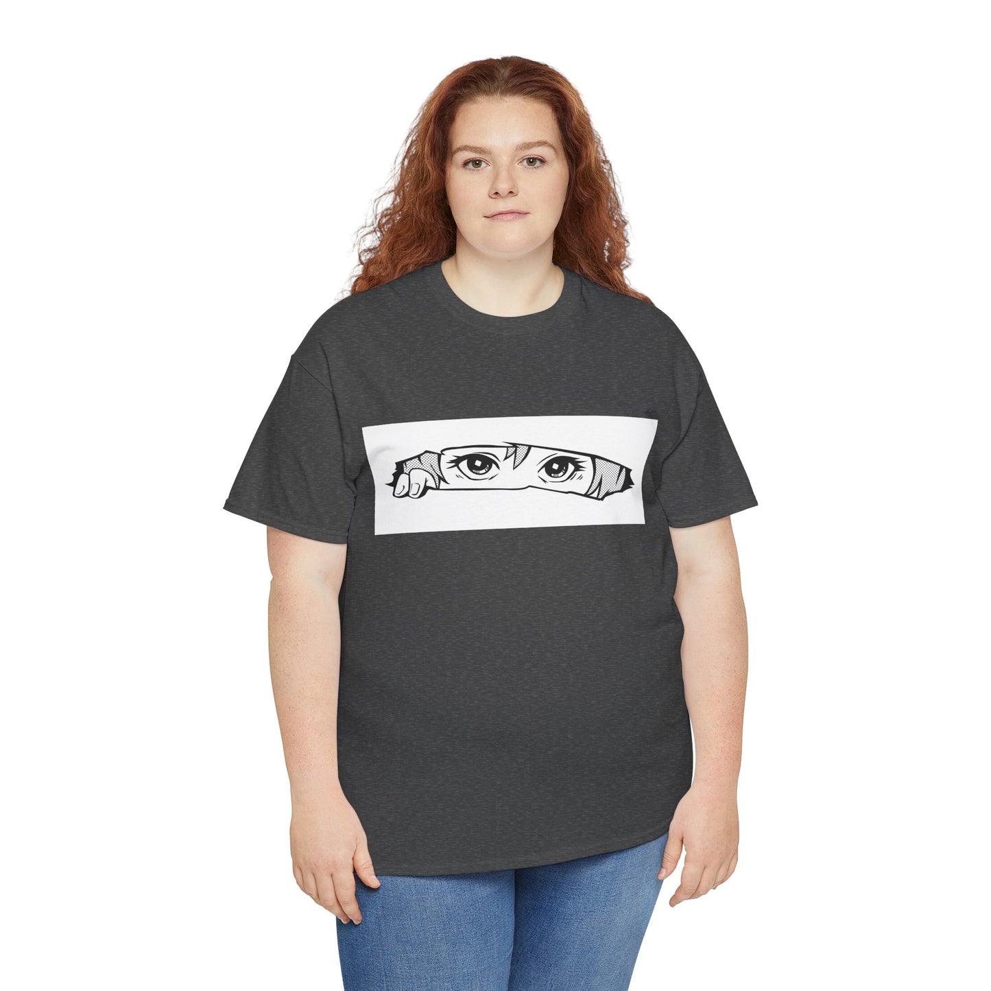 Anime Eyes/Manga Unisex Heavy Cotton Tee