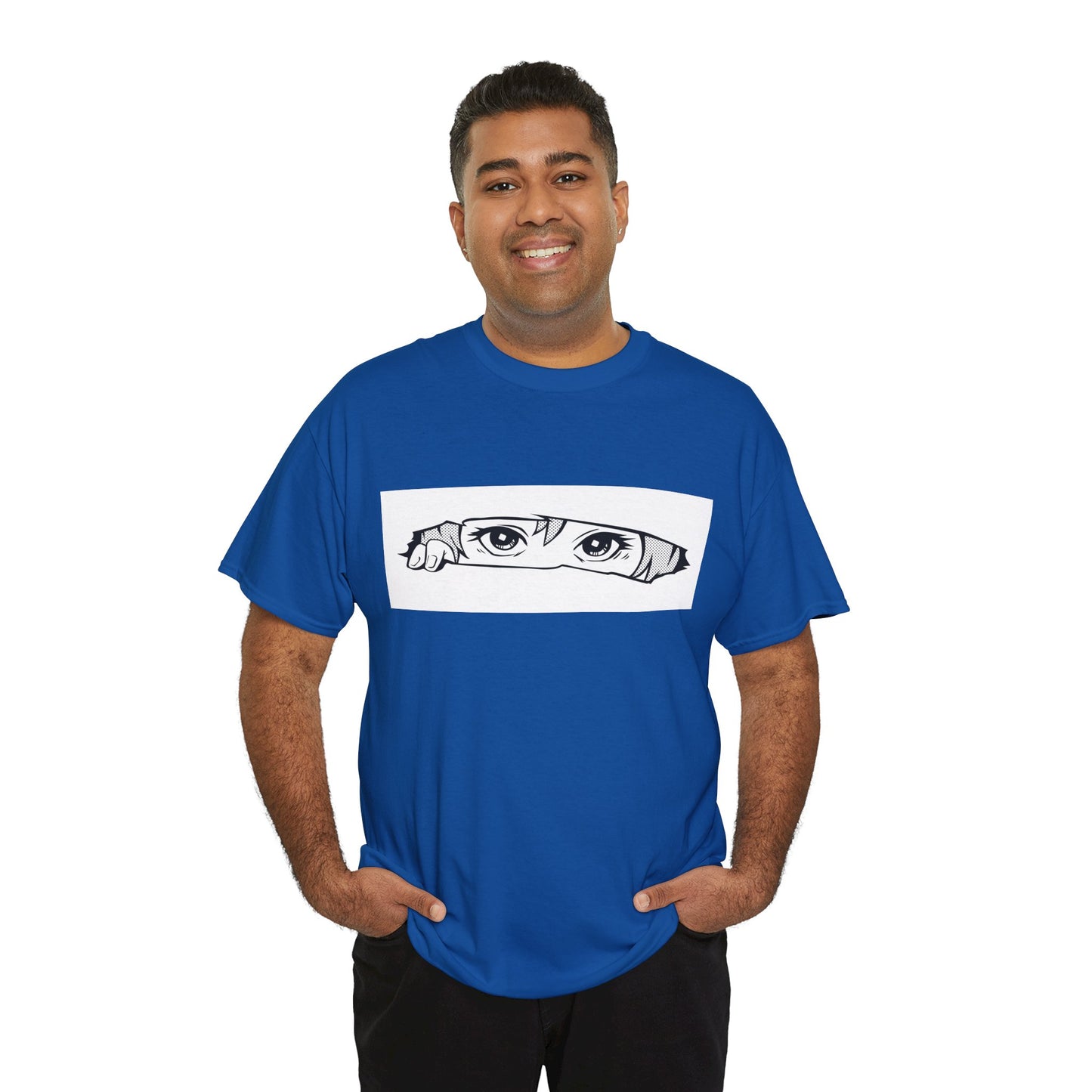 Anime Eyes/Manga Unisex Heavy Cotton Tee