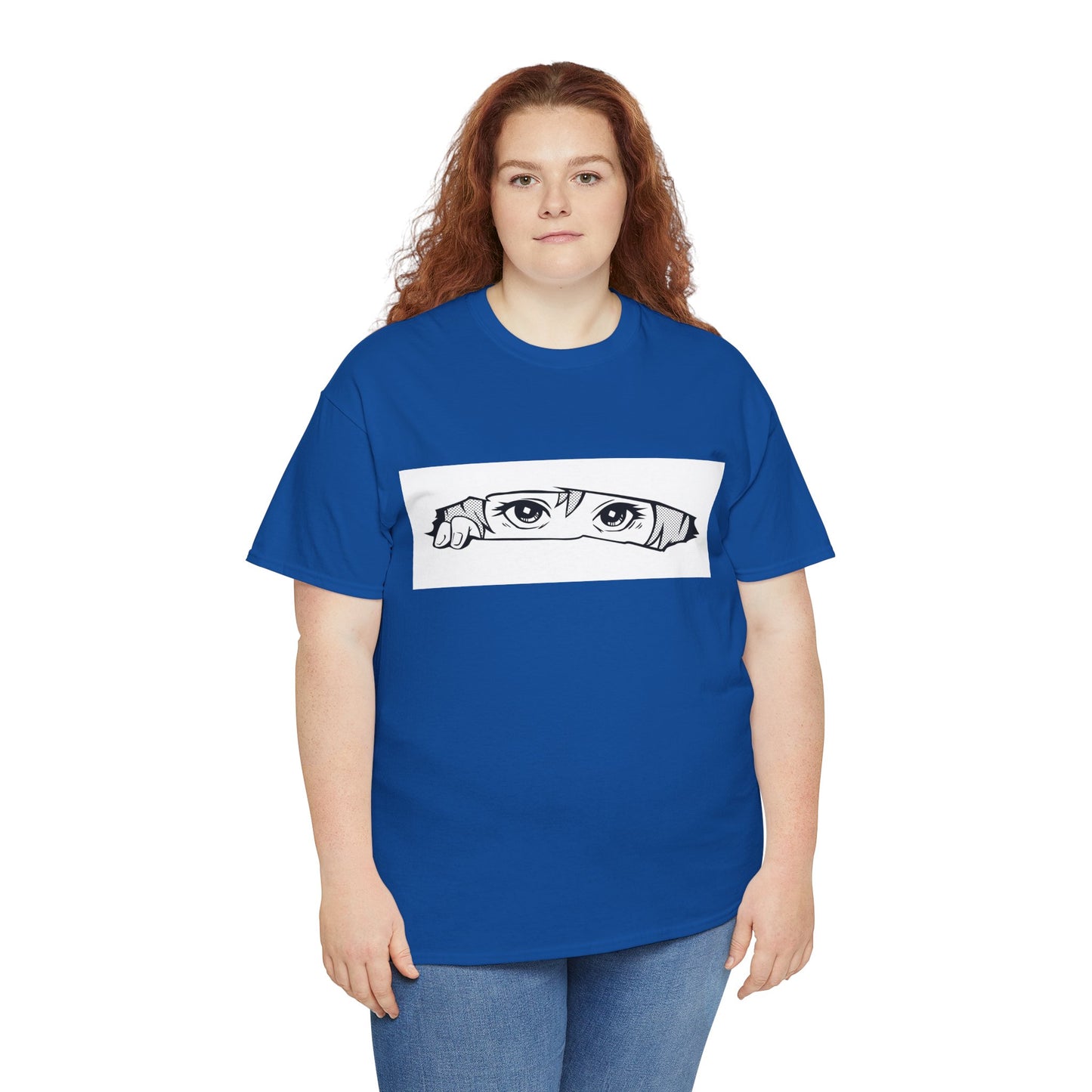 Anime Eyes/Manga Unisex Heavy Cotton Tee