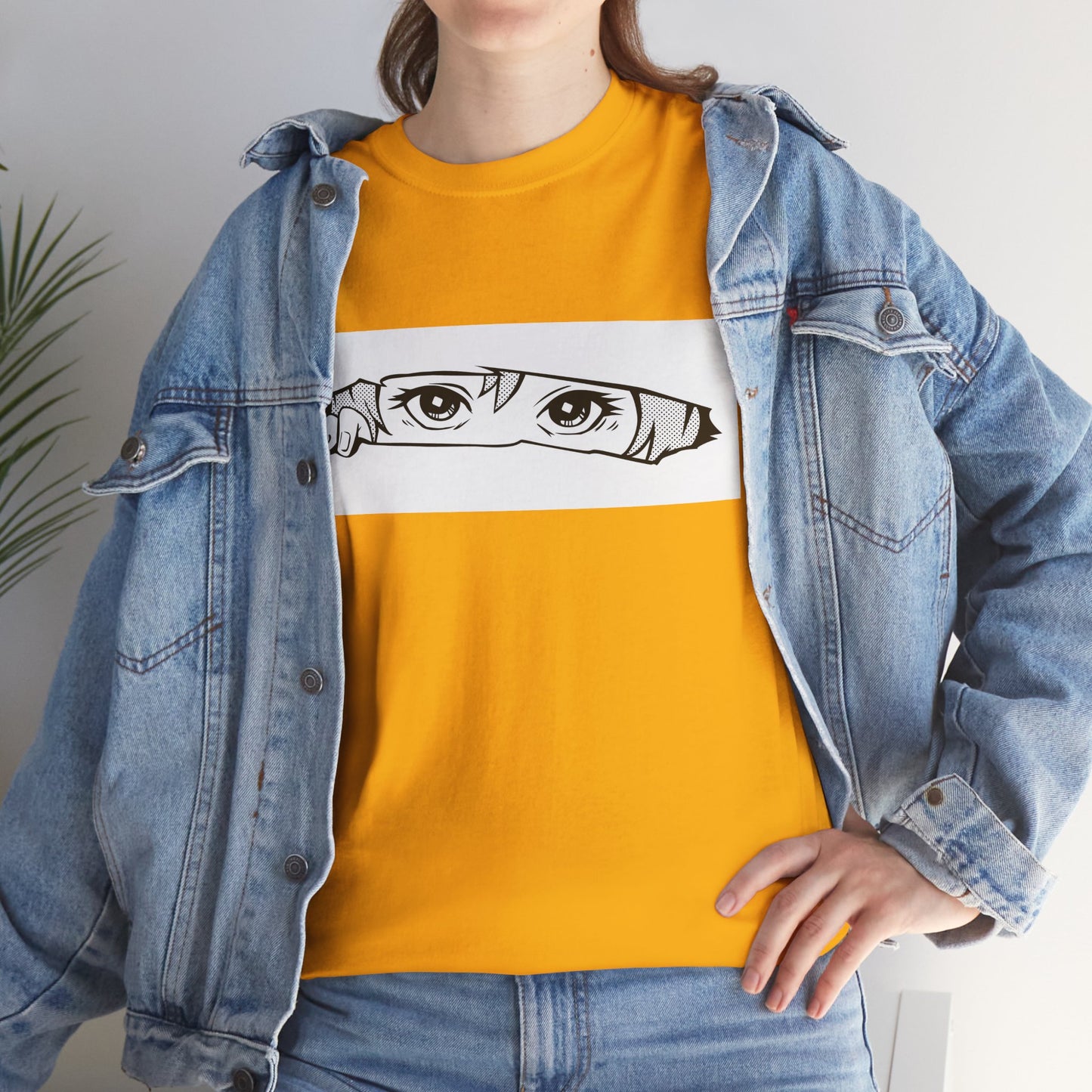 Anime Eyes/Manga Unisex Heavy Cotton Tee
