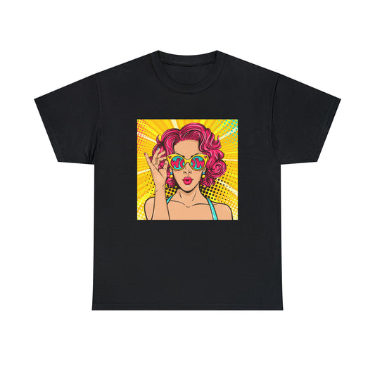 Retro/Wow Unisex Heavy Cotton Tee