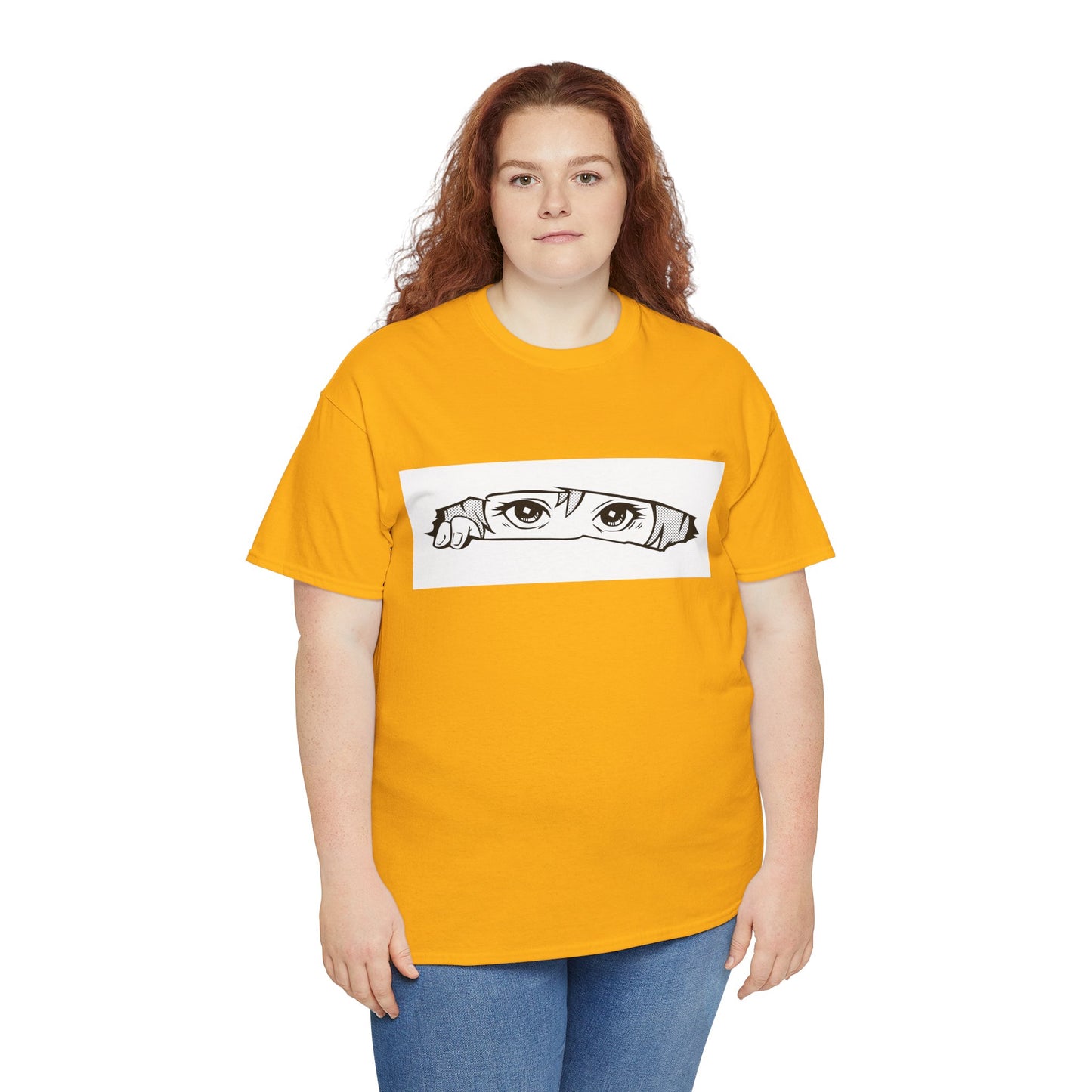 Anime Eyes/Manga Unisex Heavy Cotton Tee