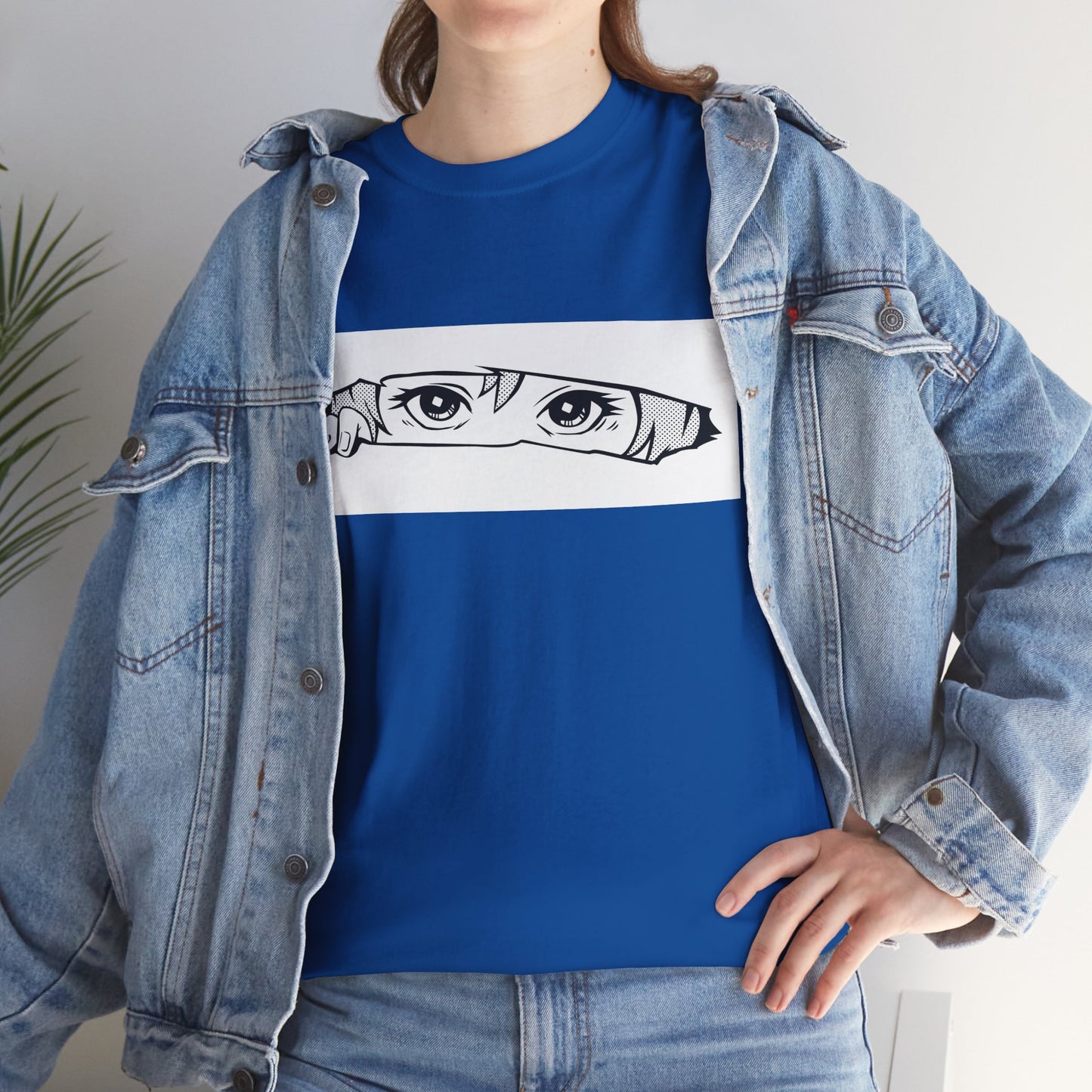 Anime Eyes/Manga Unisex Heavy Cotton Tee