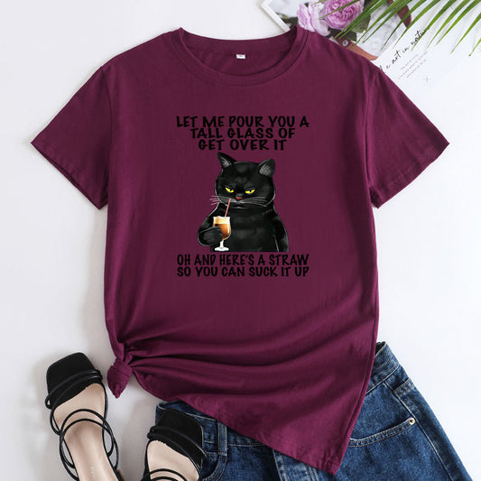 Funny Black Cat Tee