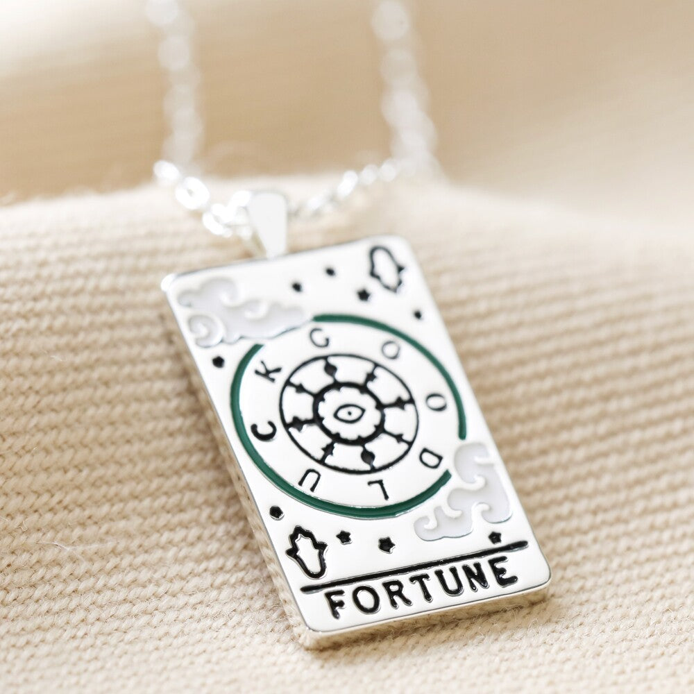 Colorful Tarot Pendant Necklace