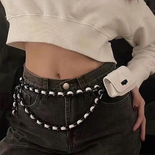 Chain Belt/Mini Messenger Bag