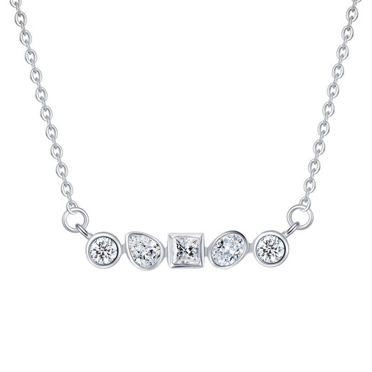 Classic Vintage Irregular Pendant Necklace