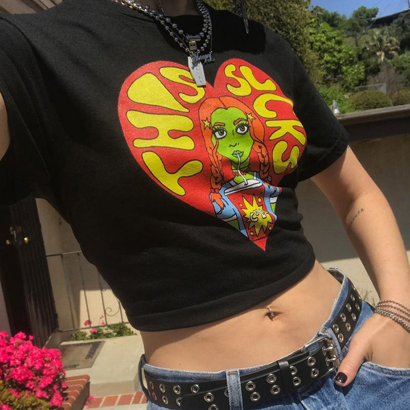 This Sucks Cropped T-Shirt