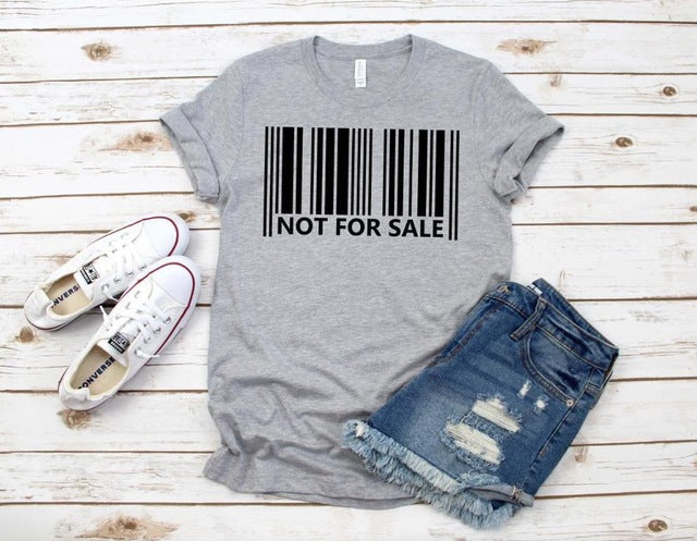 Barcode Printed T-shirt