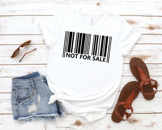 Barcode Printed T-shirt