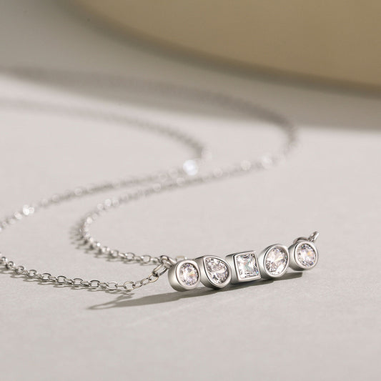 Classic Vintage Irregular Pendant Necklace