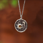 Boho Sun and Moon Pendant Necklace
