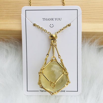 Crystal Pendant Necklace