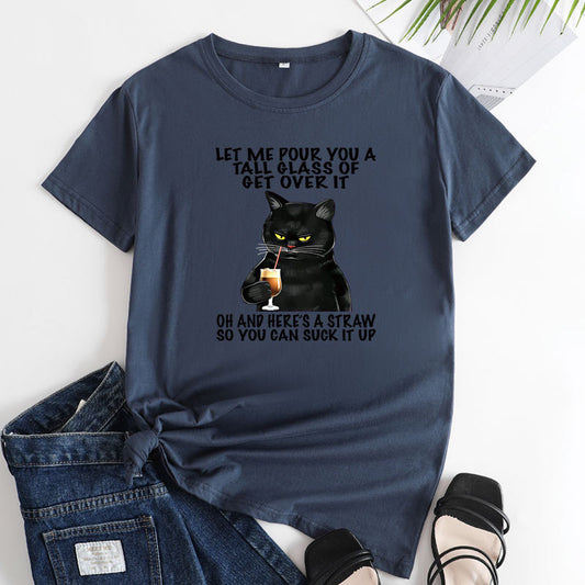 Funny Black Cat Tee