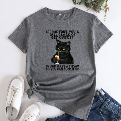 Funny Black Cat Tee