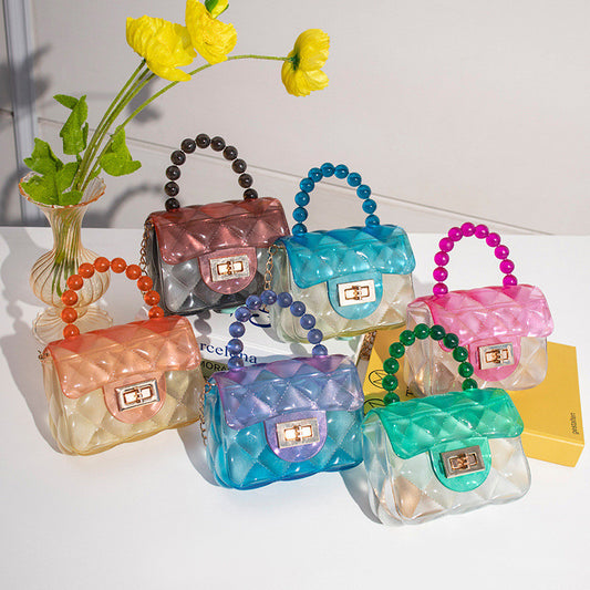 Handheld Mini Transparent Jelly Bag