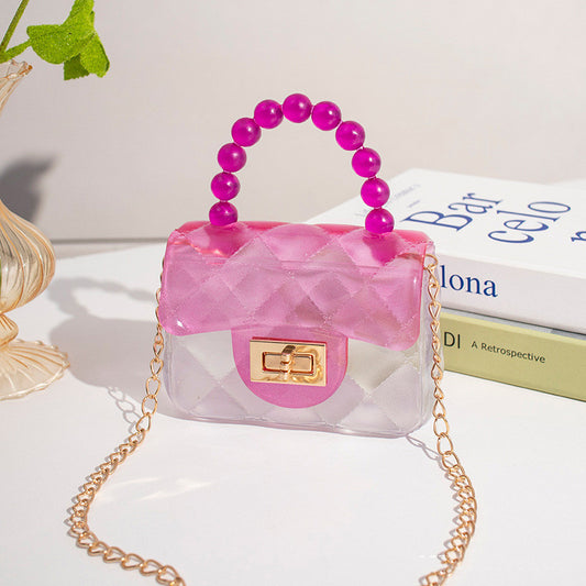 Handheld Mini Transparent Jelly Bag