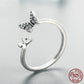 Popular Butterfly S925 Sterling Silver Ring