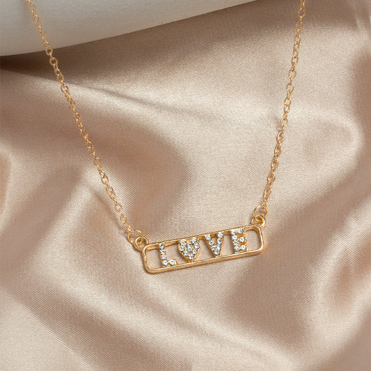 LOVE Bar Necklace