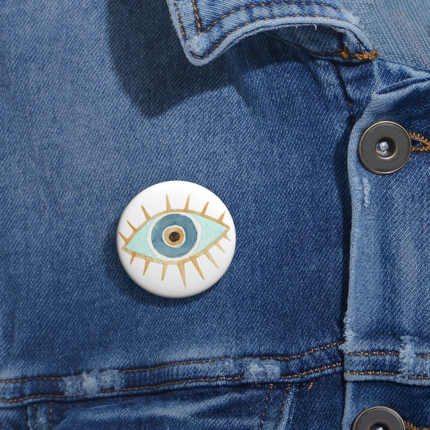 Eye Pin Button