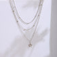Multilayer Hollow Star Necklace