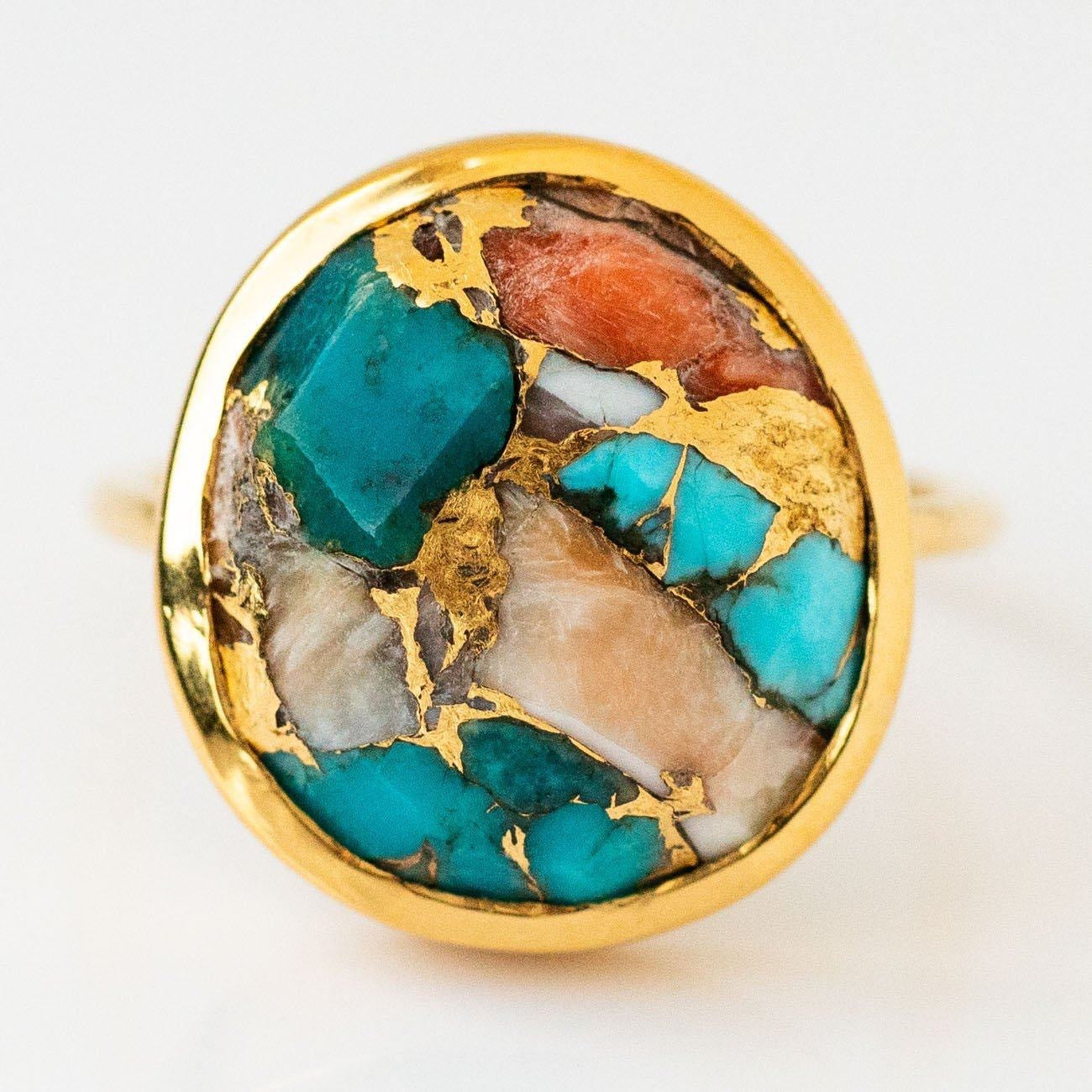 Vintage Style Gemstone Ring
